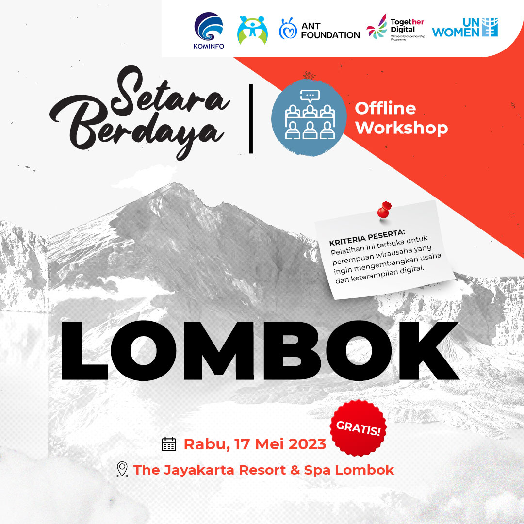 Setara Berdaya Workshop Lombok, Rabu, 17 Mei 2023, The Jayakarta Resort & Spa Lombok
